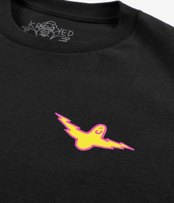 Krooked Bird Lightening T-Shirt (black)