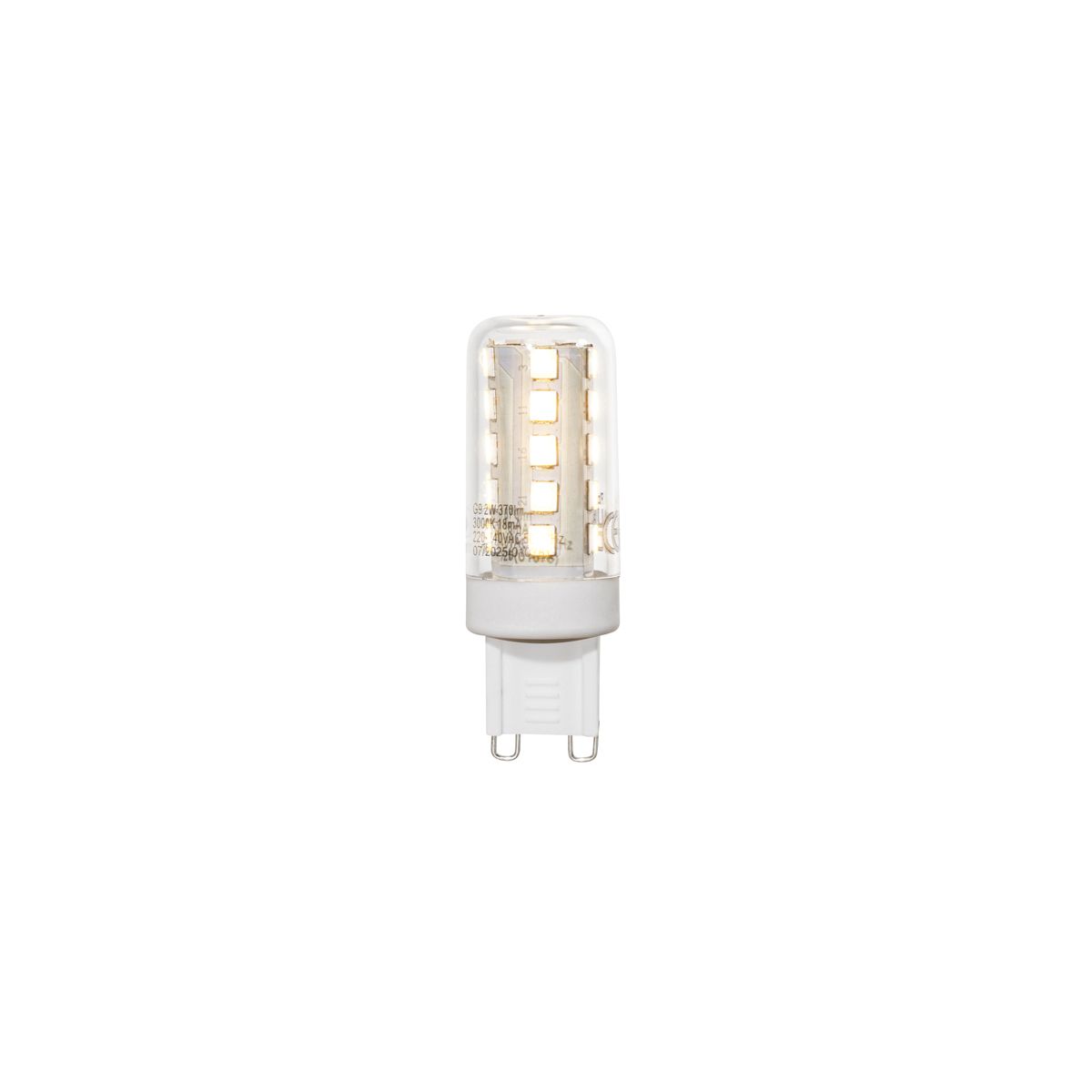 G9 LED lamp helder 2W 370 lm 3000K