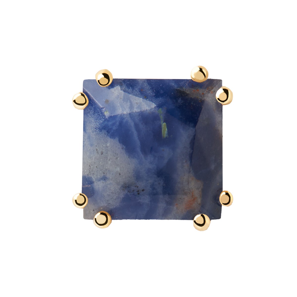 Boucle d'oreille individuelle PdPaola Suki Sodalite