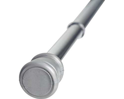 Uitschuifbare spanstang chroom 80-130 cm Ø 23/26mm