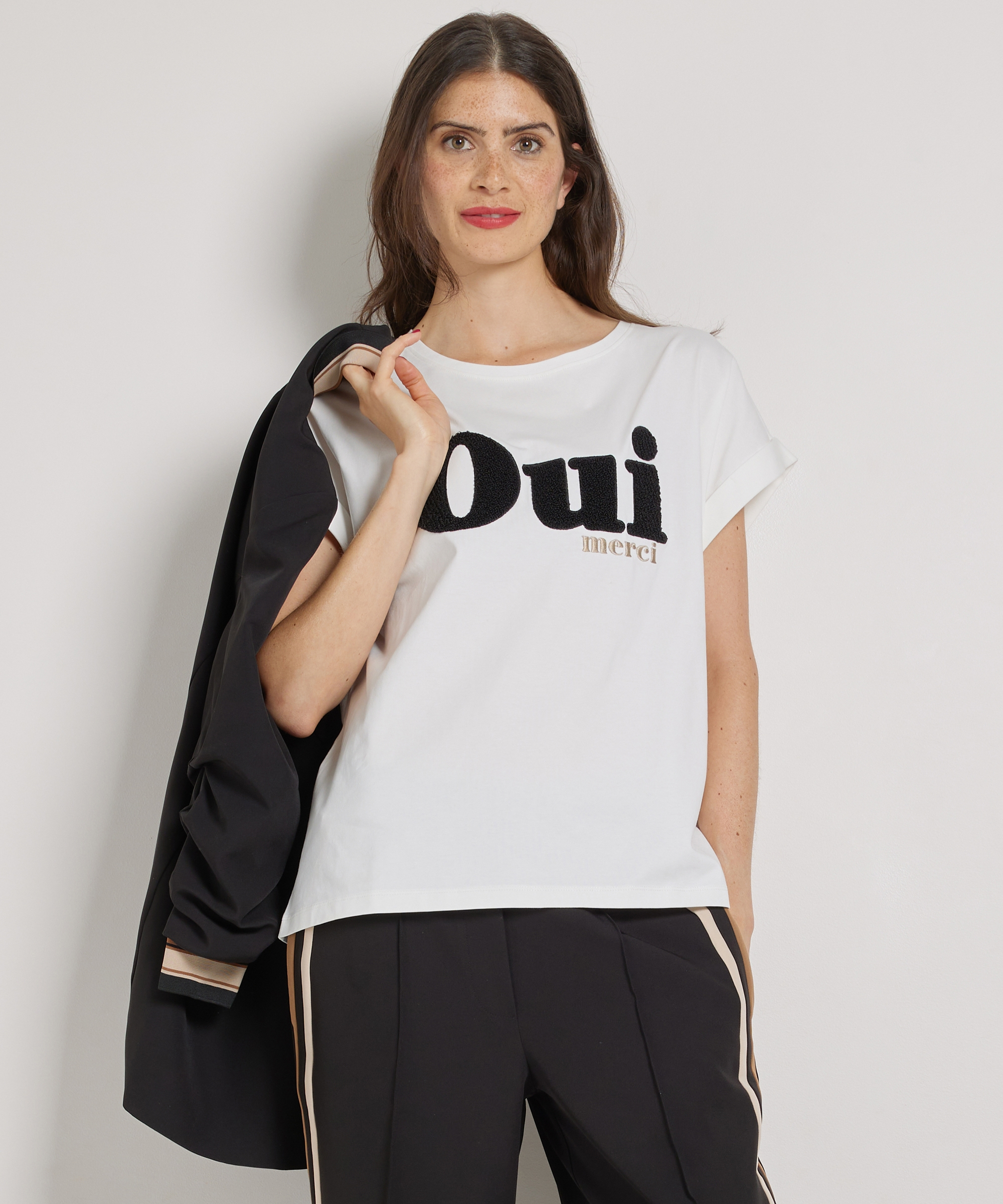 t-shirt boucle oui merci