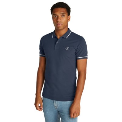 Polo à manches courtes homme Tipping Slim CALVIN KLEIN