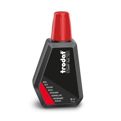 Trodat - Encre pour tampon - rouge - 28 ml