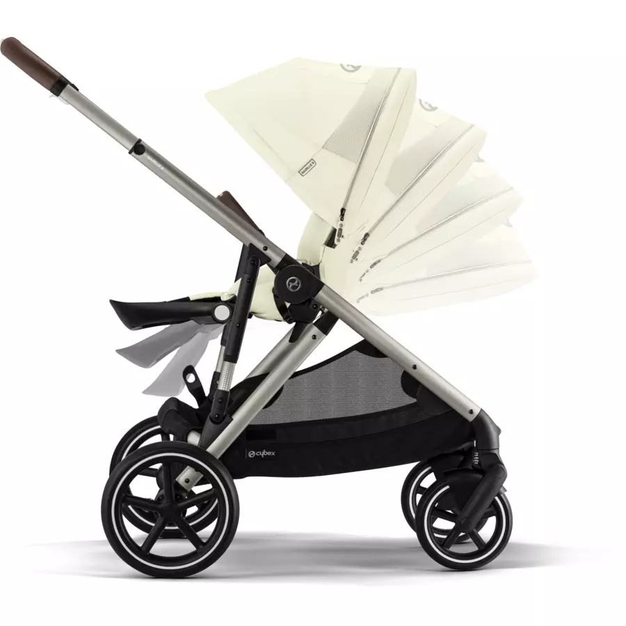 cybex GOLD Kombikinderwagen Gazelle S Taupe Seashell Beige