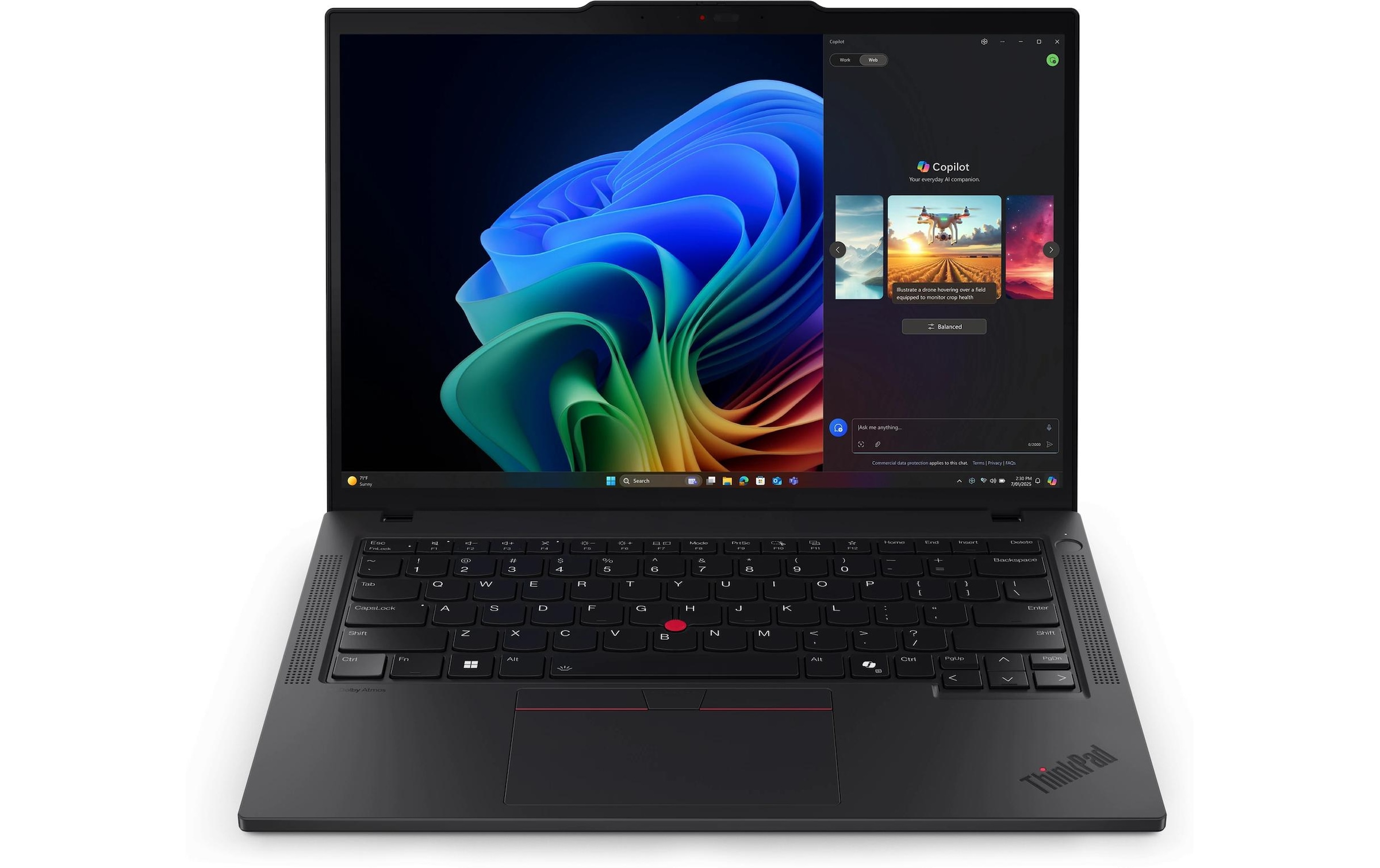 Lenovo Notebook »ThinkPad T14 Gen 6 (AMD) Copilot+ PC« / 14 ″ AMD Ryzen™ AI 5 512 GB SSD