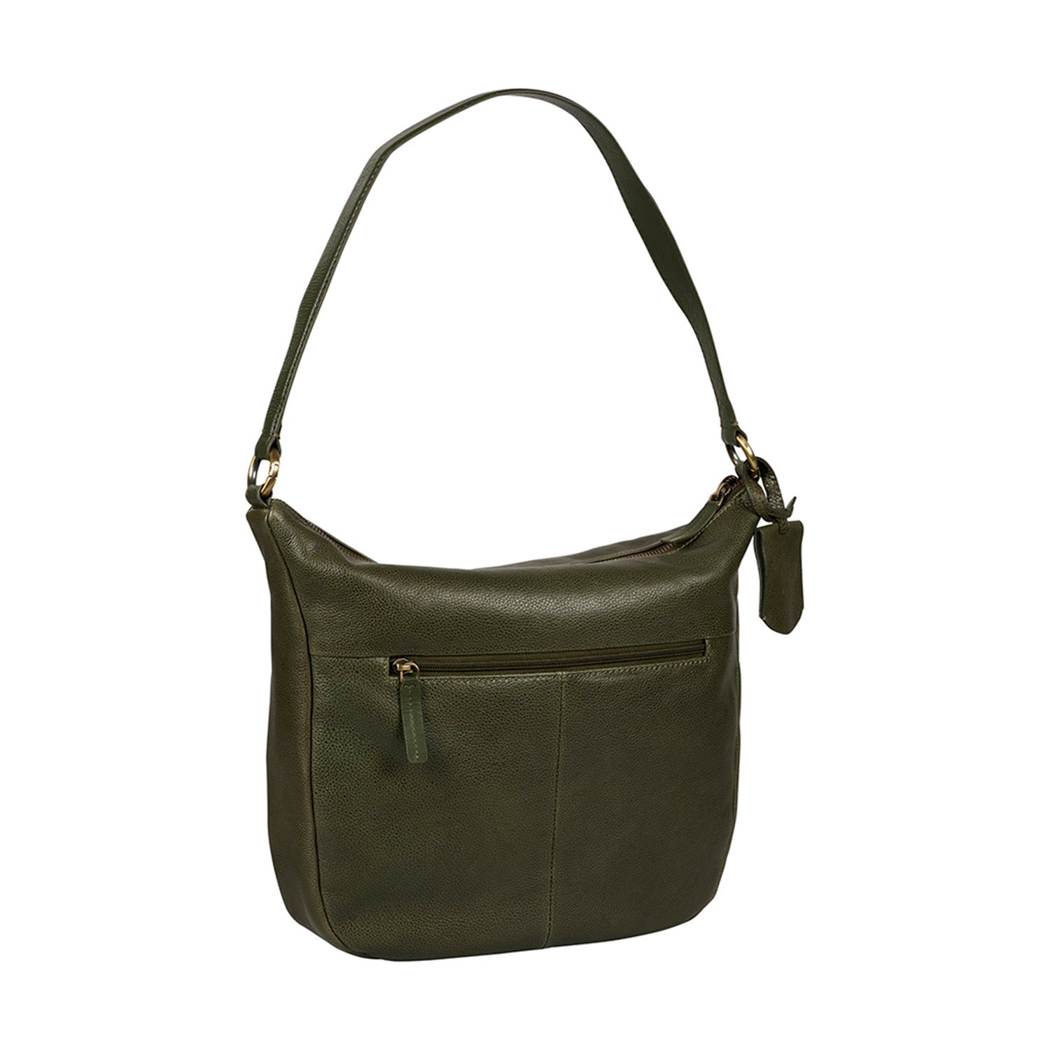 Burkely Natural Norah Hobo Round dark green