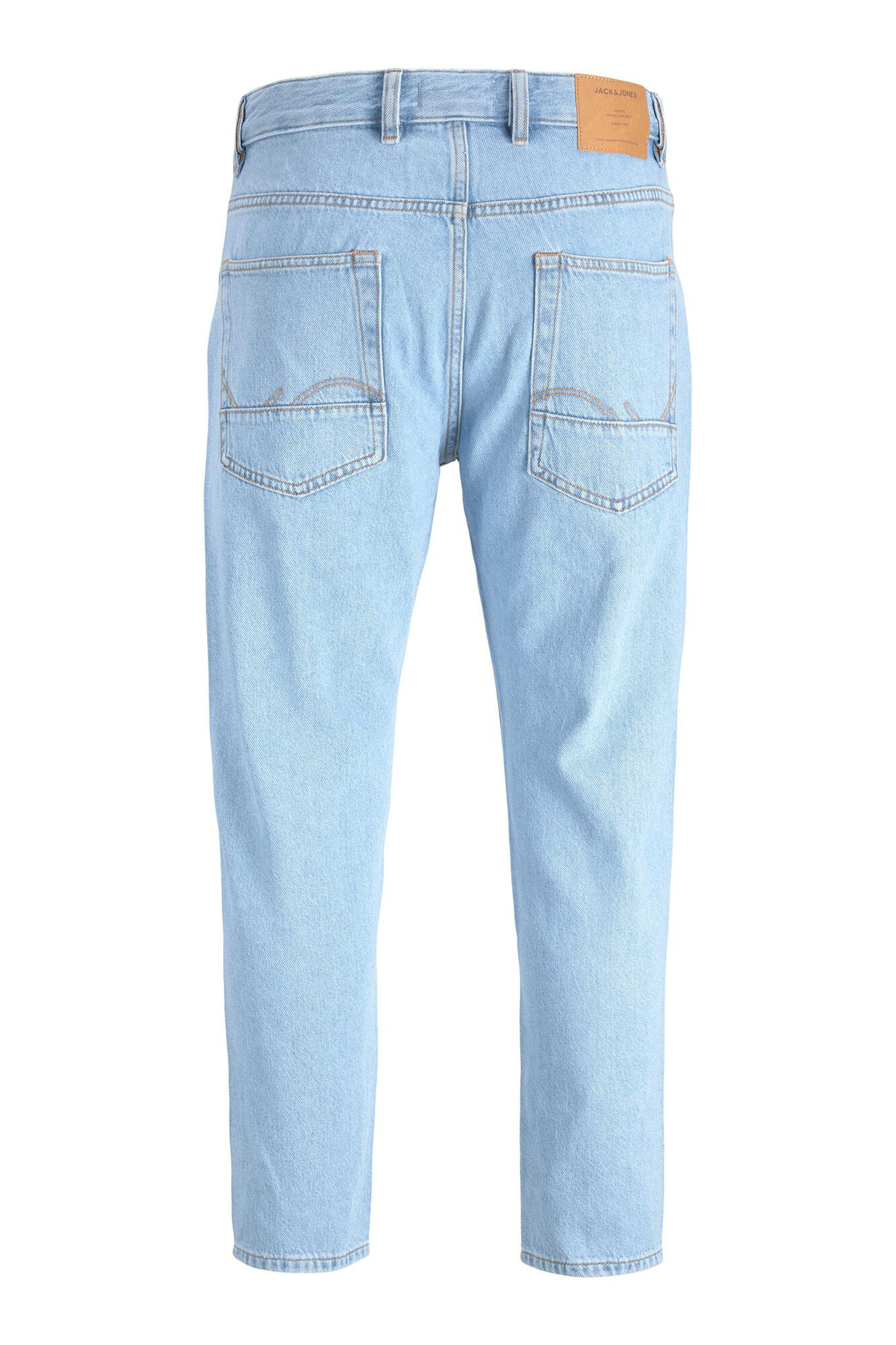calça jeans Frank cropped azul claro