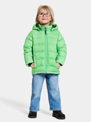 Didriksons Rodi Pufferjakke, Spring Green