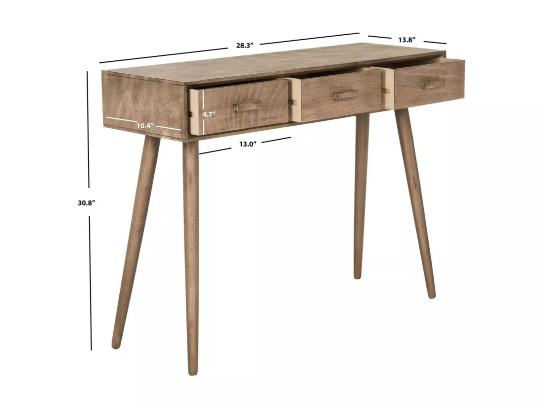 Table d'appoint Chocolat 36 X 106 X 81.28 cm - Ilah