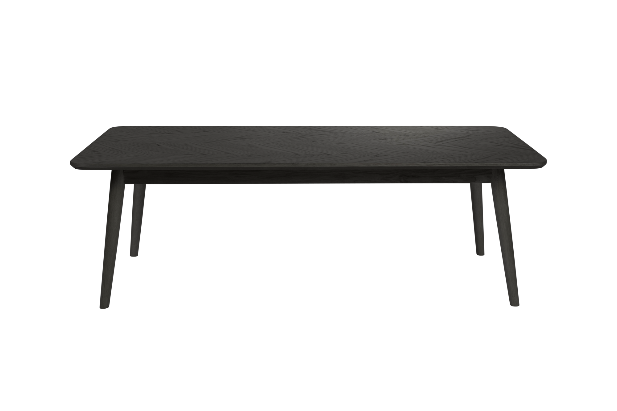 Salontafel Fabio Rechthoek zwart