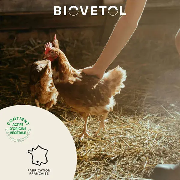 Biovetol - Antiparasitaire - Diffuseur poulailler - 75 ml