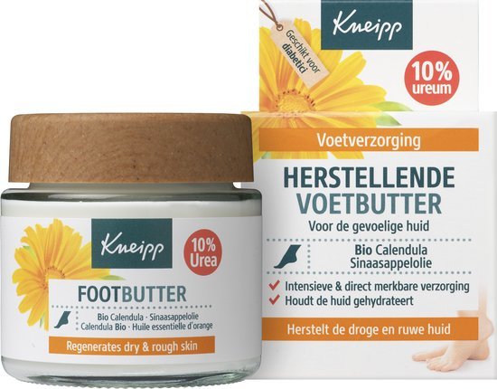 Kneipp Foot Care Voetbutter Calendula Sinaasappelolie 100 ML