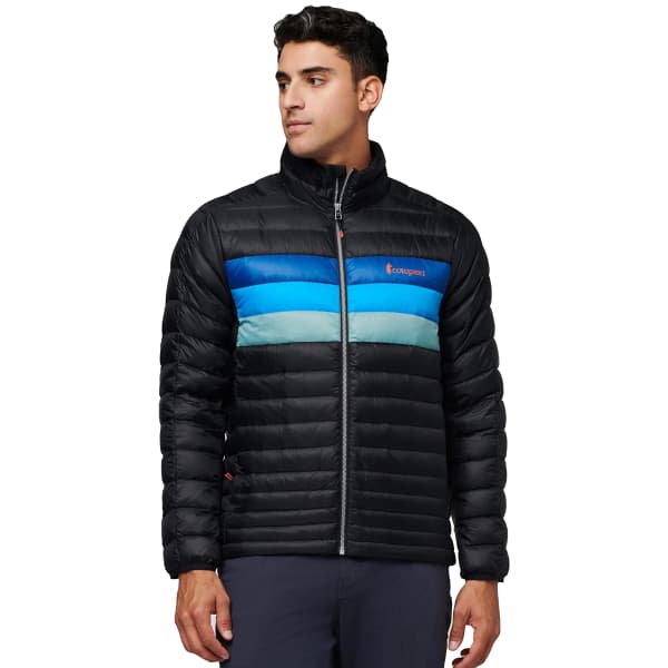 Doudoune ski COTOPAXI FUEGO DOWN JACKET BLACK & PACIFIC STRIPE