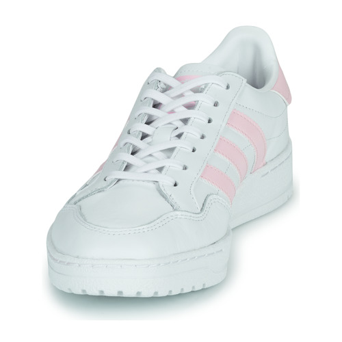 adidas Originals - TEAM COURT W - Blanc / Rose