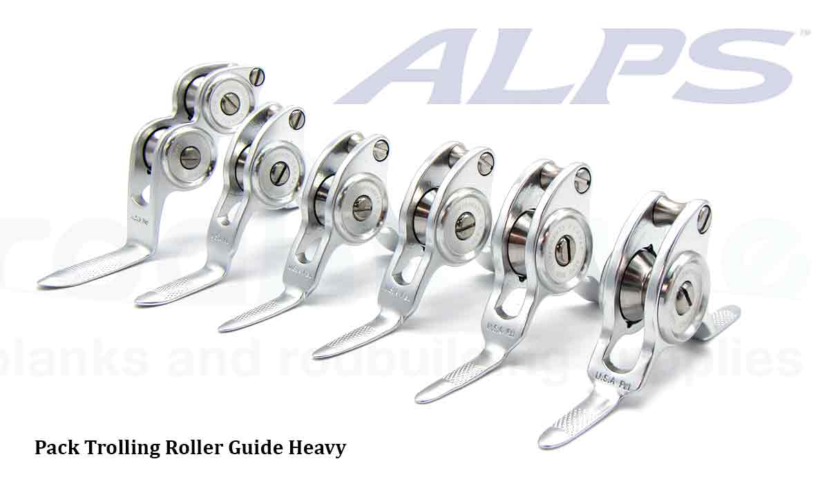 Anneau Pack Trolling Roller Guide Heavy Pack Trolling 80Lbs+de 5'7 à 6'6