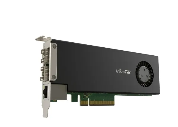 MikroTik CCR2004-1G-2XS-PCIE - Ekspansionsmodul - PCIe - Gigabit Ethernet x 1   25 Gigabit SFP28 x 2
