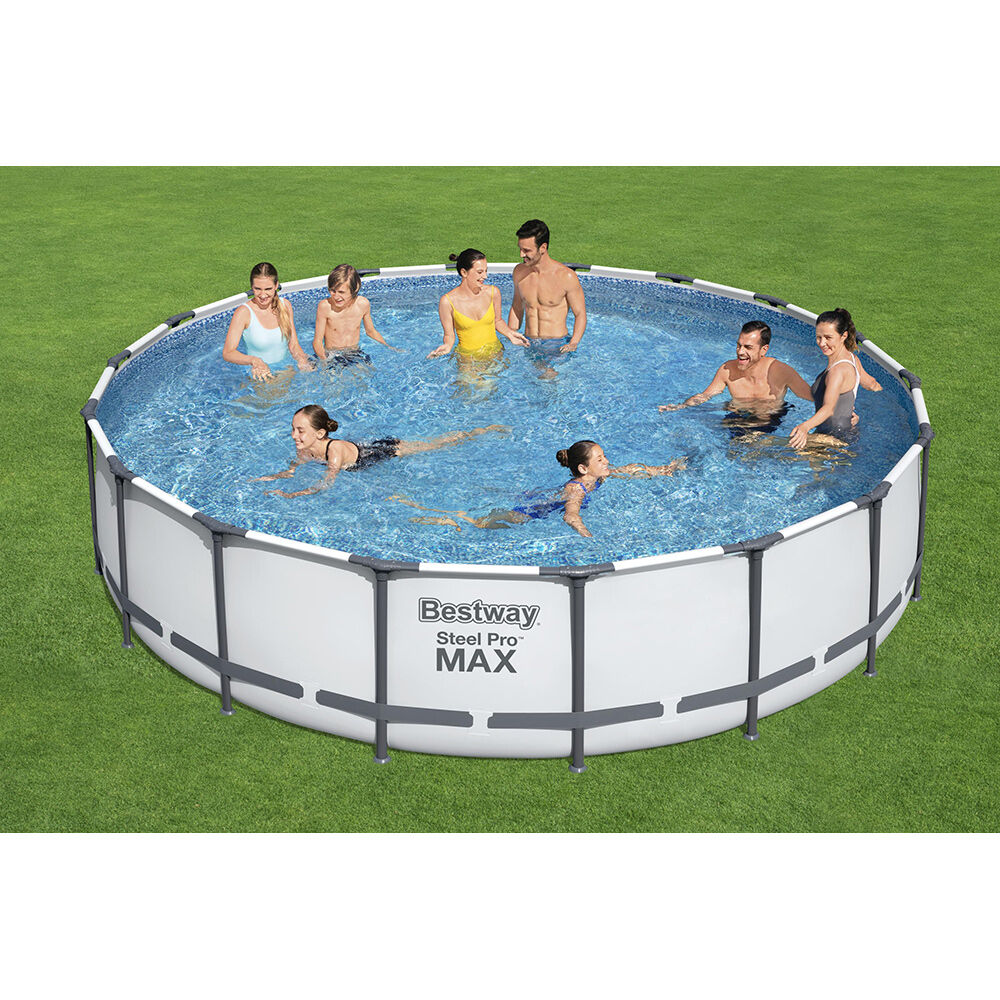 Piscine hors sol ronde Steel Pro Max™ Bestway Ø549xH122cm
