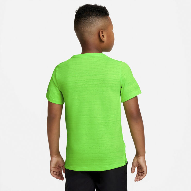 Nike Dri Fit Miler Traenings T Shirt Grøn