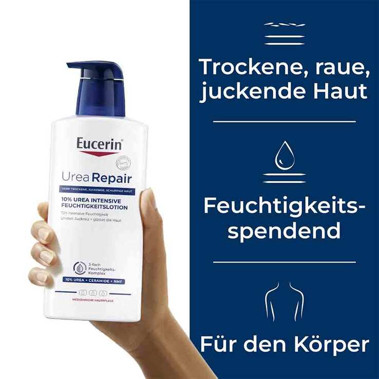 Eucerin UreaRepair Lotion 10% - trockene Haut, 400 ml
