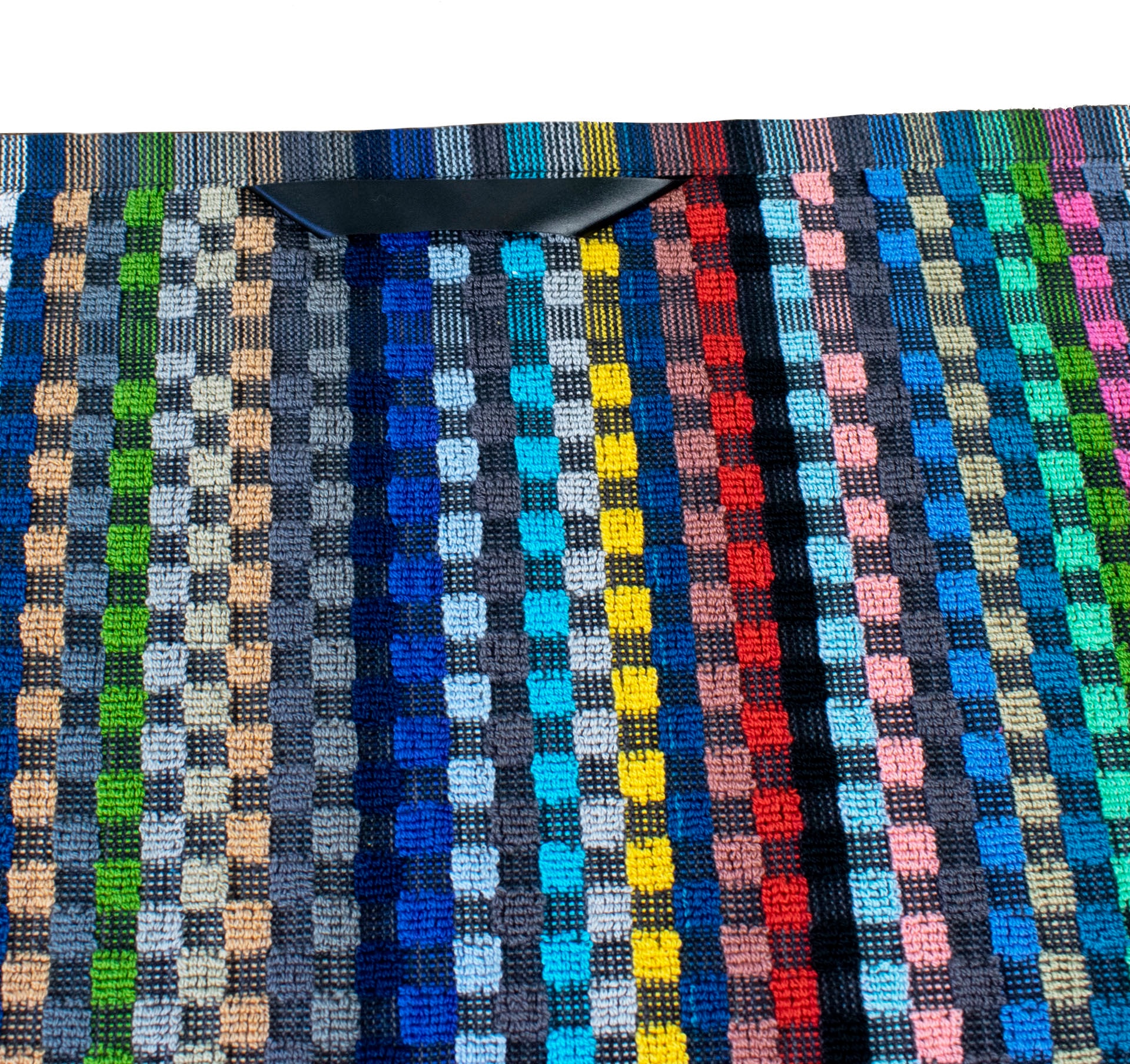 Delindo Lifestyle Handtuch »Frottier Grubentuch, 50x90 cm« Multicolor kariert aus Baumwolle