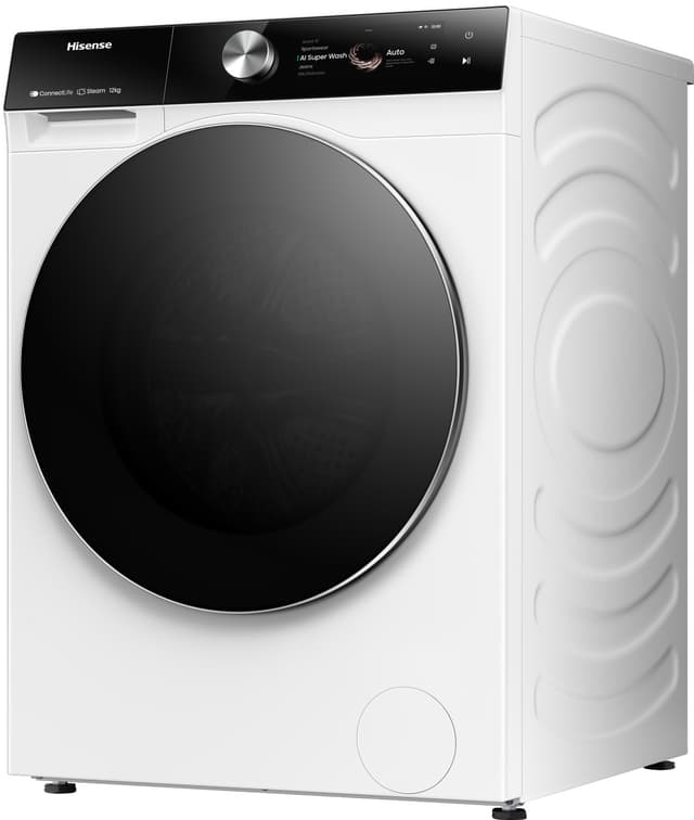 Hisense Vaskemaskine WF7S1247BW (12 kg)