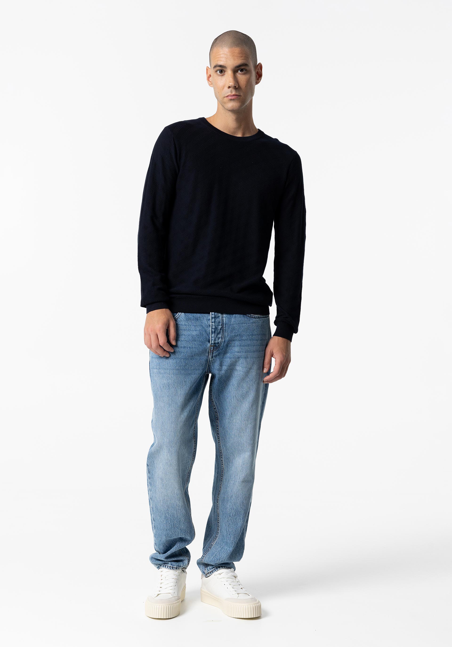 Camisola de Malha com Textura