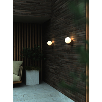 Nordlux wandlamp Hayley bruin