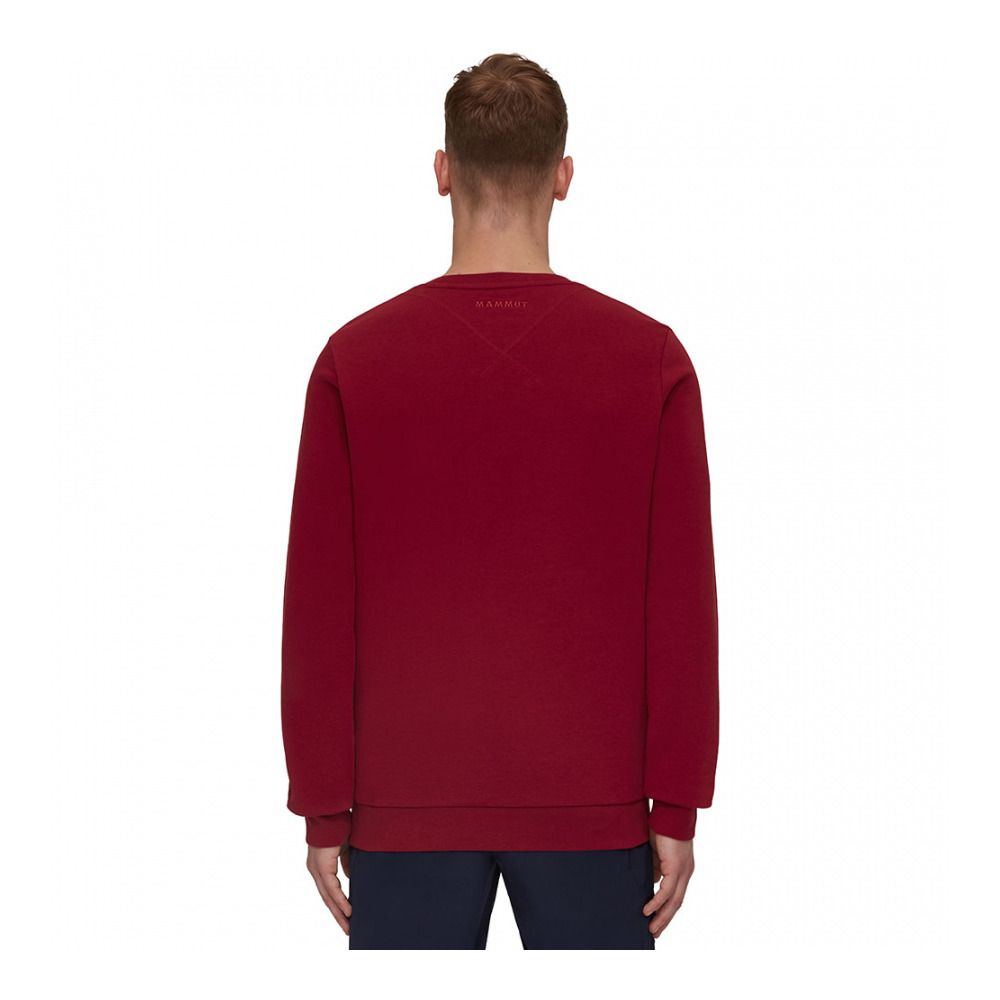 Mammut CORE ML CREW NECK ORIGINAL - Sweat Homme blood red