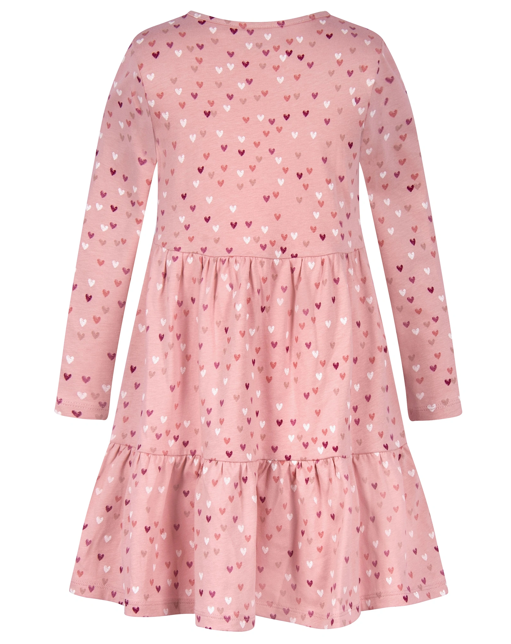Langarmkleid HERZIG AOP in dusty rose