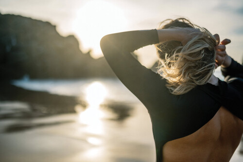 MYSTIC Sofi Open Back One Piece Women 2025