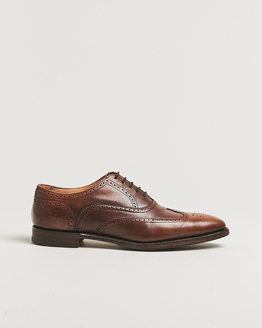 Joseph Cheaney Edinburgh Brogue Brown Burnished Calf UK8 - EU42