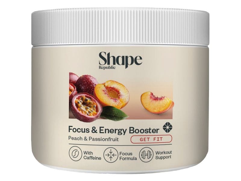 Shape Republic Pre Workout Booster Pfirsich-Maracuja 240 g Pre Workout Booster