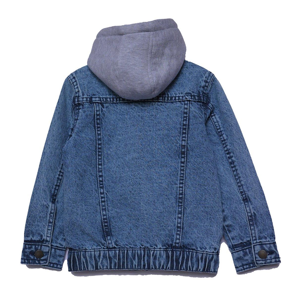 Studio Younger Boys Hooded Denim jacket