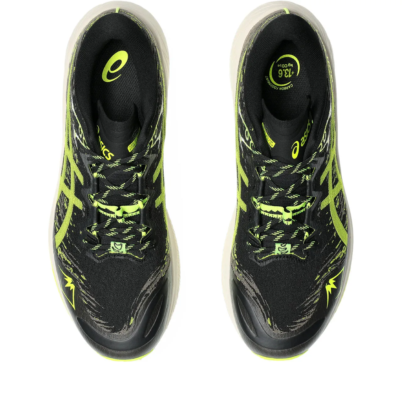 Asics Men's Fuji Lite 5 Black/Safety Yellow