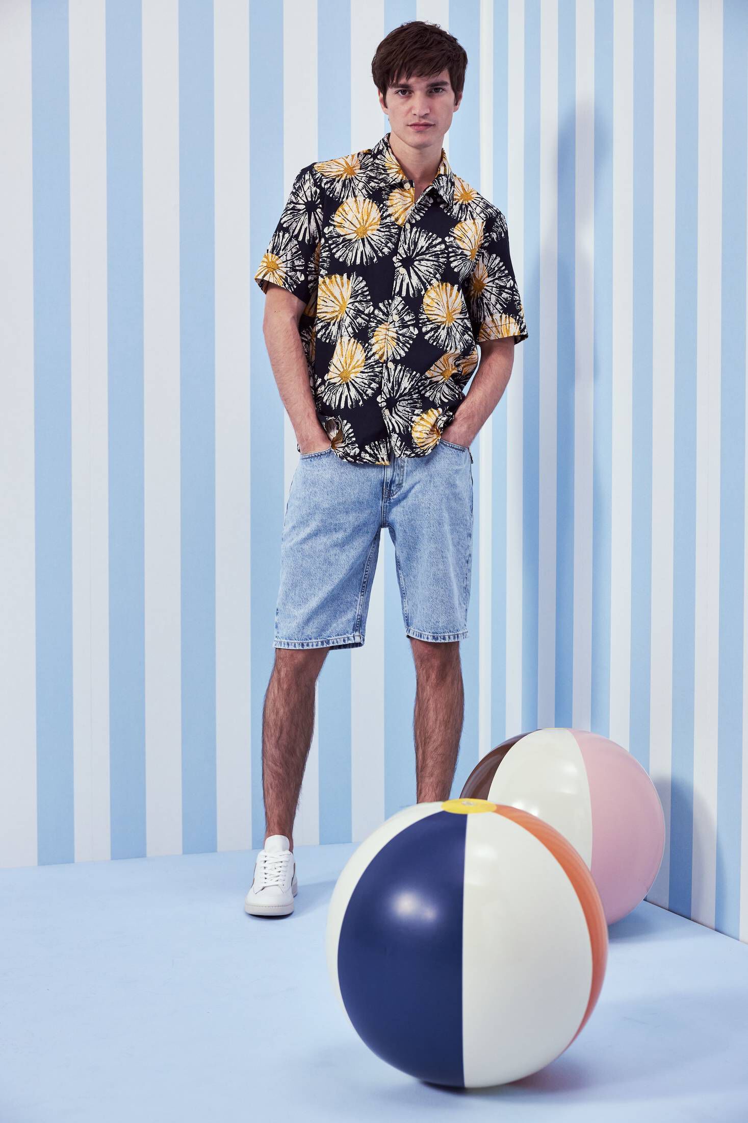 Marc O'Polo| Herren Jeansshorts Regular Fit