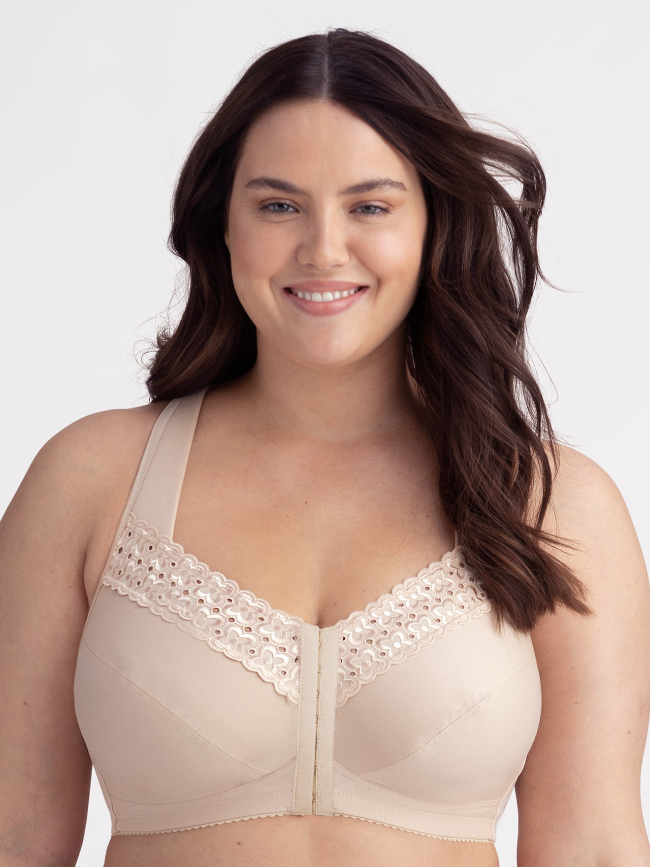 Soutien-gorge agrafé devant