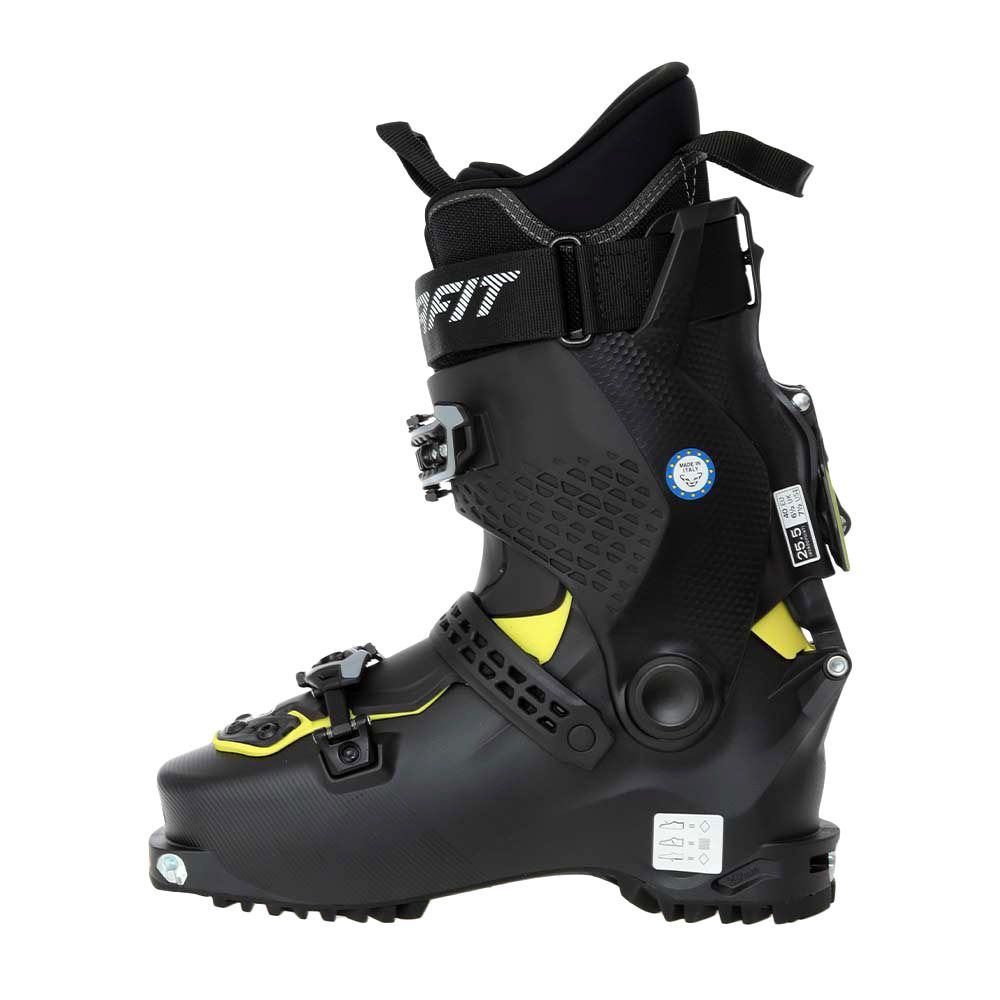 Dynafit RADICAL - Chaussures ski randonné black/neon yellow