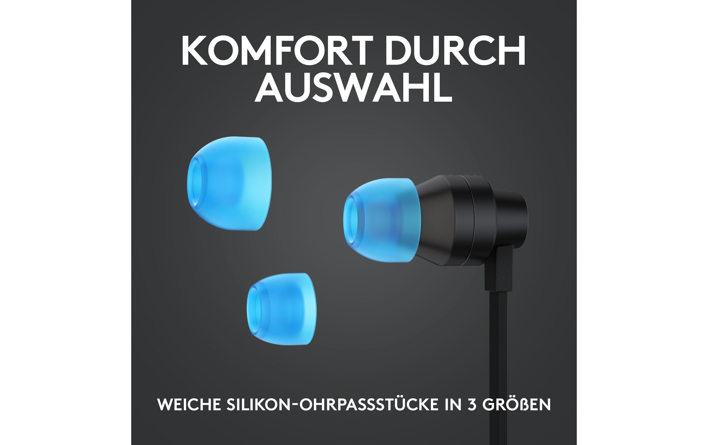 Headset G333 Gaming SchwarzGaming-Ohrhörer für klare Kommunikation auf PC, Konsolen und Mobilgeräten
