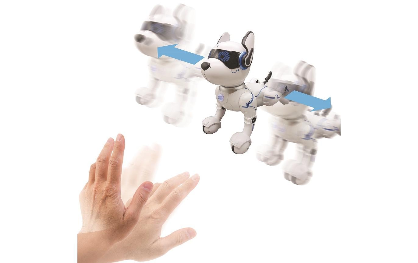 Power Puppy Roboterhund mit FernbedienungProgrammierbarer, taktiler Roboterhund mit Wissen