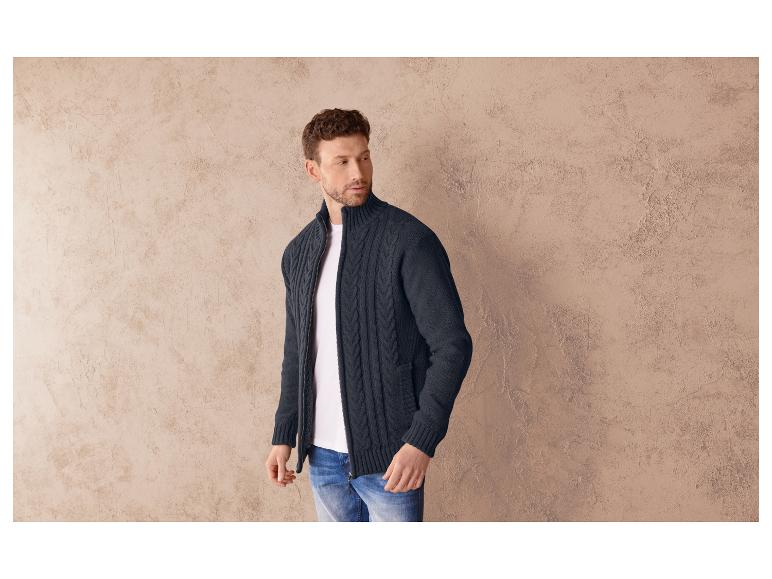 Gebreide heren vest