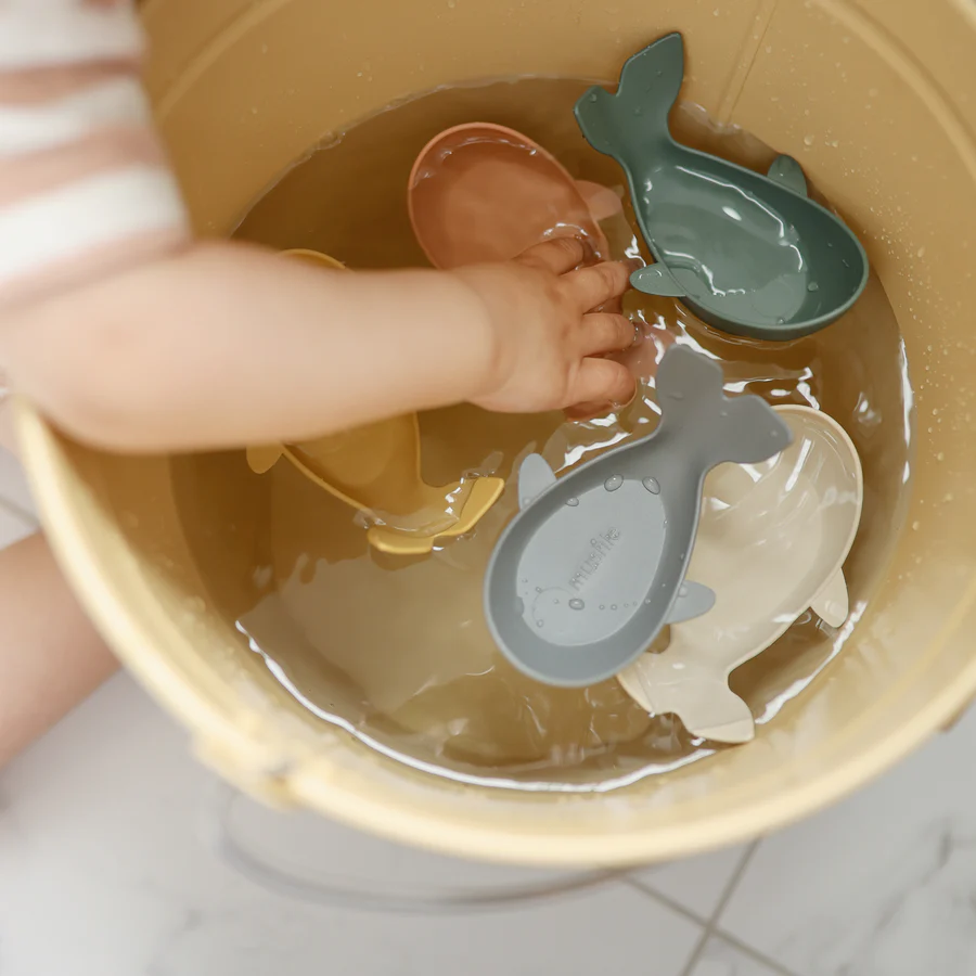 Mushie Mushie Whale Bath Stackers