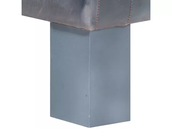 Fauteuil Gris Cuir véritable