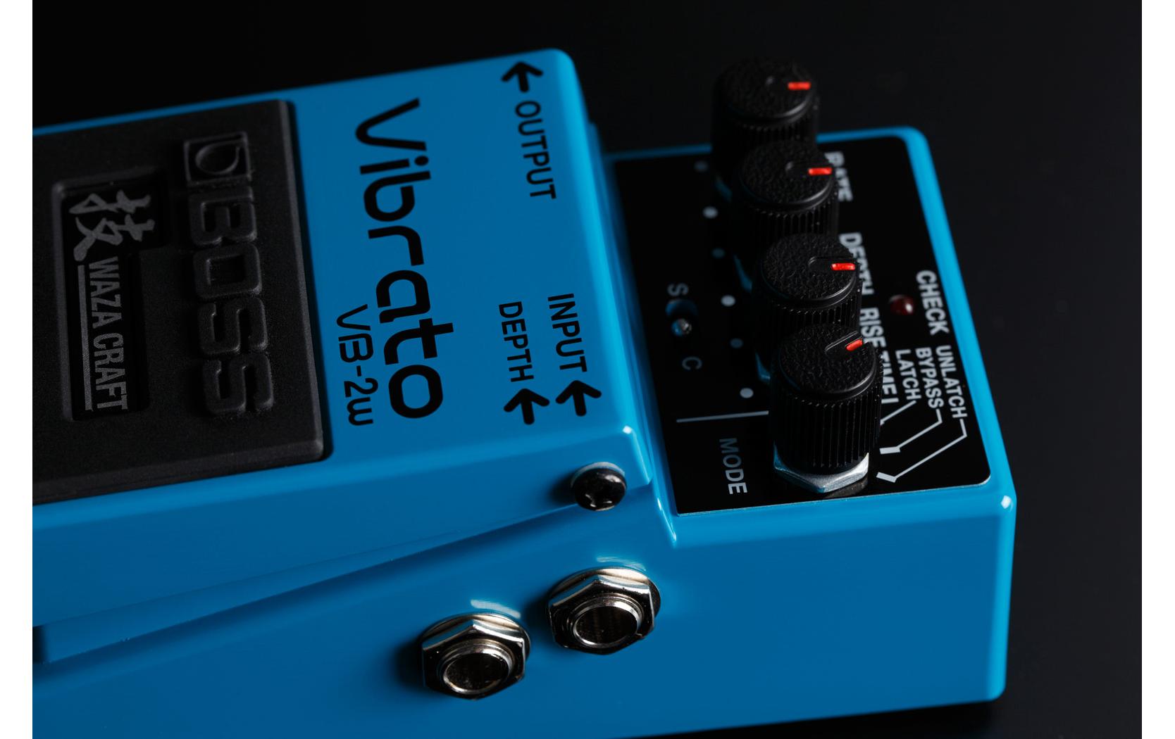 Pedal VB-2W<br>Neuauflage des originalen Vibrato-Pedals, erweitert auf Basis der «Waza»-Handwerkskunst