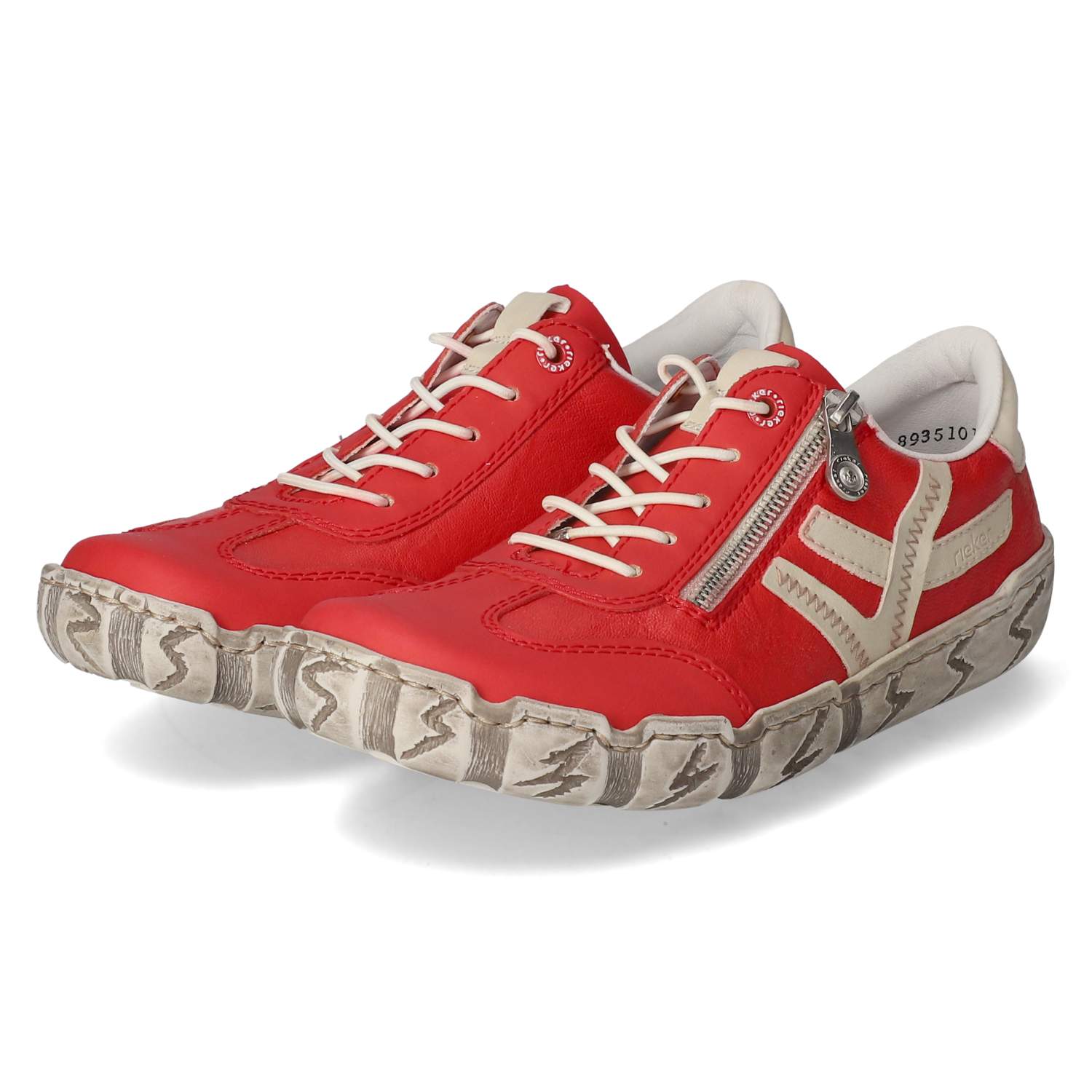 Rieker Slip On Sneaker - rot
