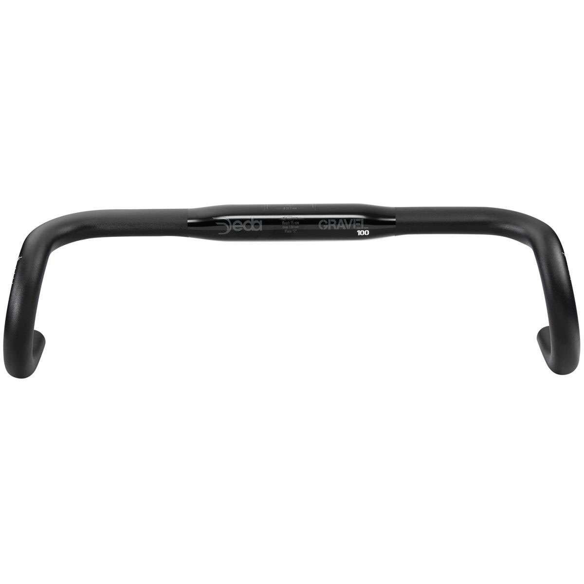 Deda GRAVEL100 Aluminium Gravel Stuur Zwart