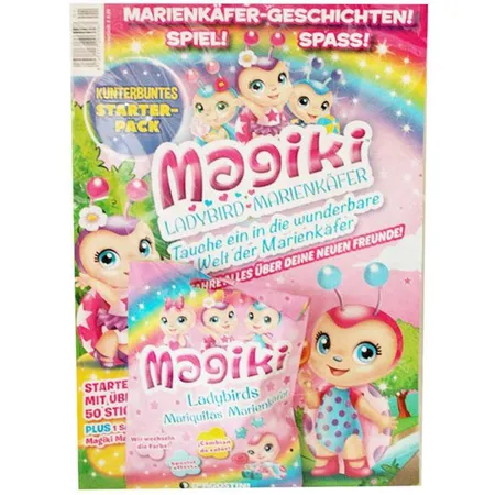 Top Media Magiki Marienkäfer Sammelfigur + Magazin Starterset