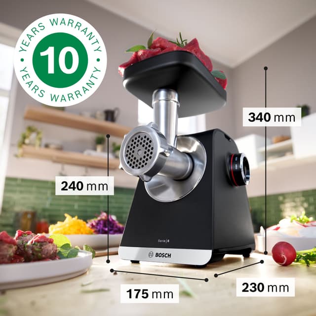 Bosch MultiPower Series 6 kødhakker MFWS642B (sort)