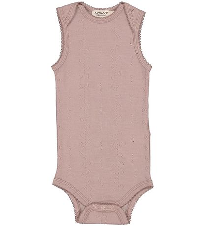 MarMar Body u/æ - Uld - Pointelle - Bini - Burnt Rose