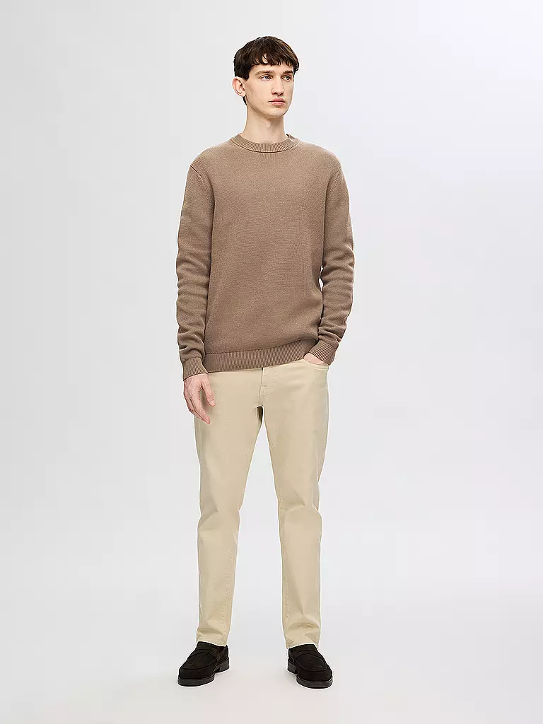 SELECTED Pullover SLHDANE beige