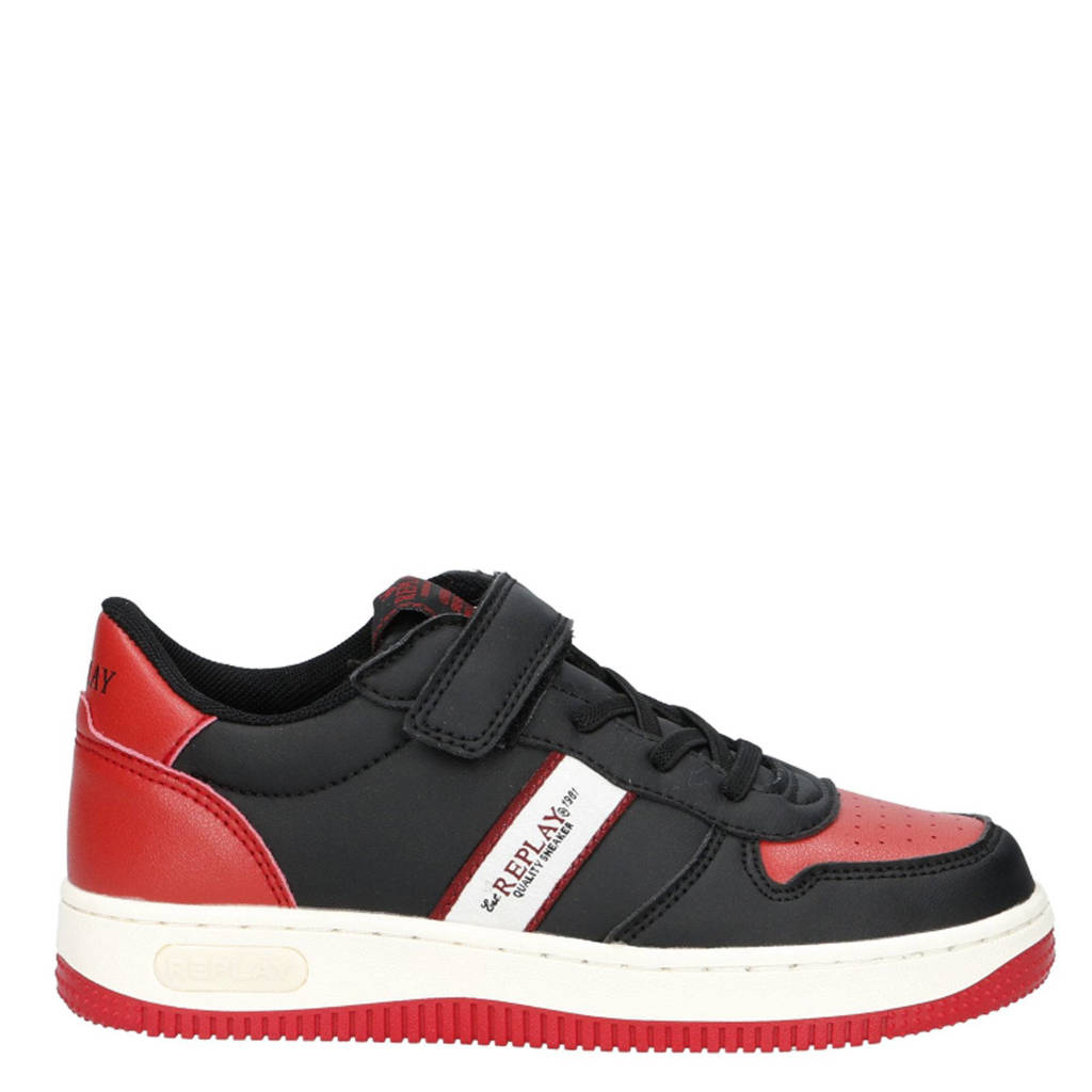 REPLAY Epic JRsneakers zwart/rood